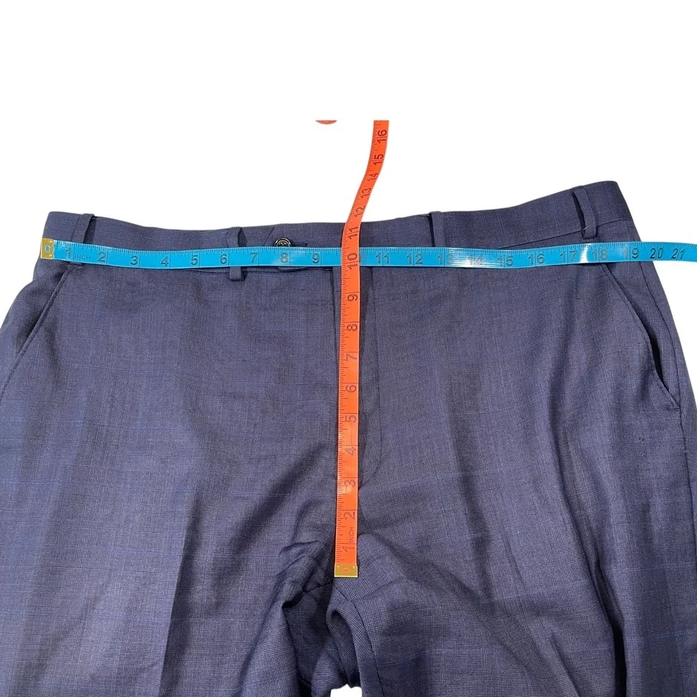 Lauren Ralph Lauren 42L‎ 36x32 Blue 2-Piece Suit Set Wool Blend Professional